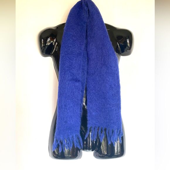 Edmund Zachar West Germany Mohair Scarf Unisex - Picture 3 of 5